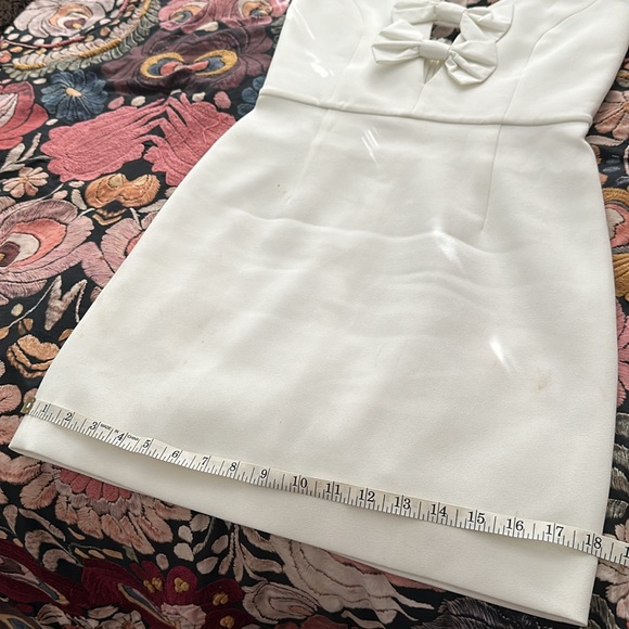 Rebecca Vallance
Bridal Phoebe Bow Minidress - Picture 16 of 16